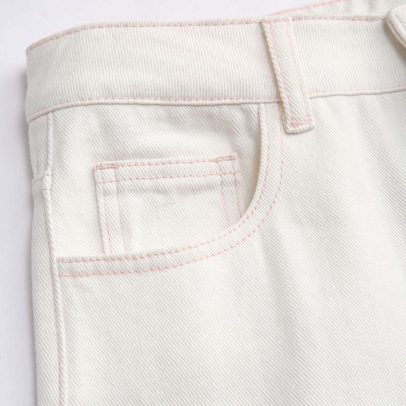 Abstract Color Block Pink Pants - Picture 2 of 6